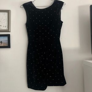 Zara Sparkly Velvet Dress